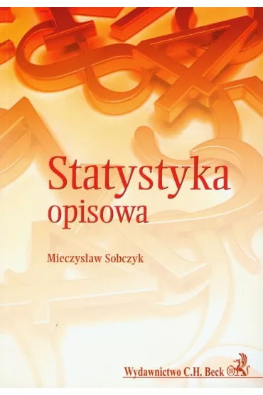 Statystyka opisowa - Mieczys�aw Sobczyk