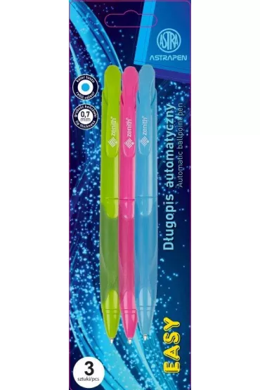Astra D�ugopis automatyczny tr�jk�tny Colorful Pen 0.6 mm