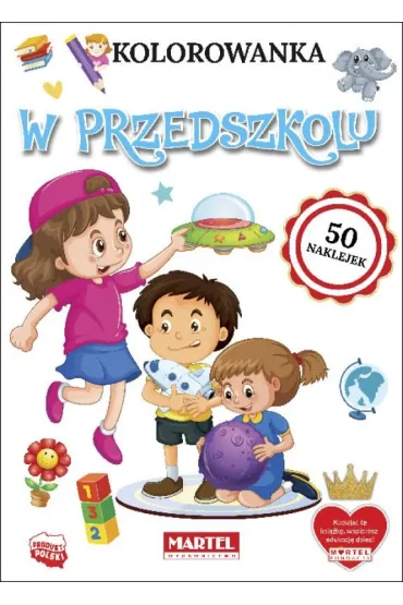 W przedszkolu. Kolorowanka