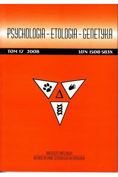 ePrasa Psychologia-Etologia-Genetyka nr 17/2008