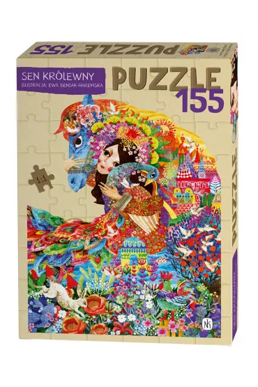 Puzzle 155 el. Sen kr�lewny Nasza Ksi�garnia - Ewa Beniak-Haremska