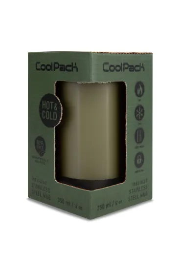 Patio Kubek termiczny Coolpack Coffee Mug Tom Olive Green 350 ml