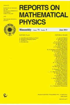 Reports on Mathematical Physics 54/3