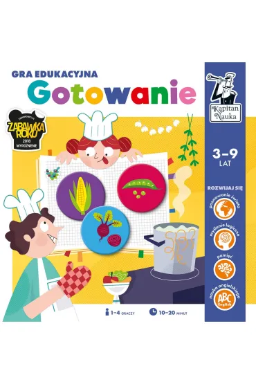 Kapitan Nauka. Gra edukacyjna. Gotowanie Edgard