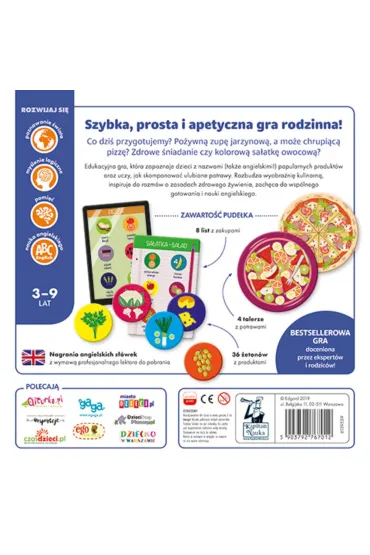 Kapitan Nauka. Gra edukacyjna. Gotowanie Edgard