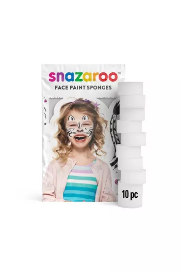 Snazaroo G�bki do makija�u 10 szt