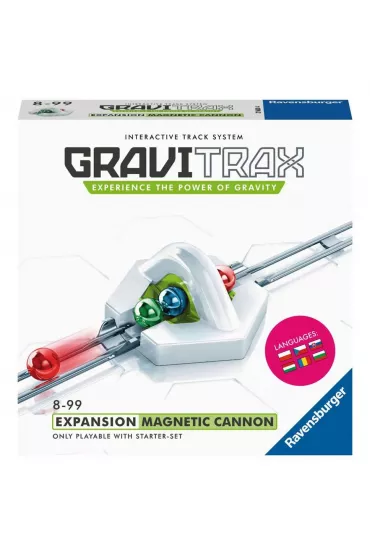Gravitrax. Zestaw uzupe�niaj�cy. Armatka magnetyczna Ravensburger