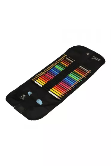 Koh-I-Noor Kredki akwarelowe Mondeluz w czarnym etui 24 kolor�w