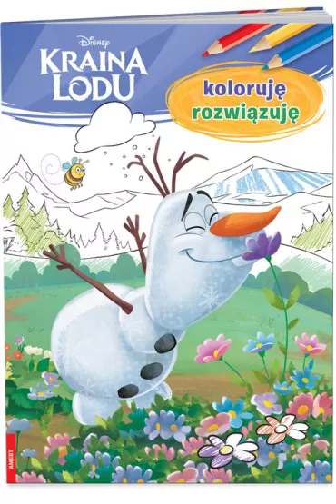 Kraina lodu. Koloruj�, rozwi�zuj�