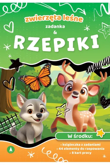 Zwierz�ta le�ne. Zadanka & rzepiki - Wioleta �y�owska
