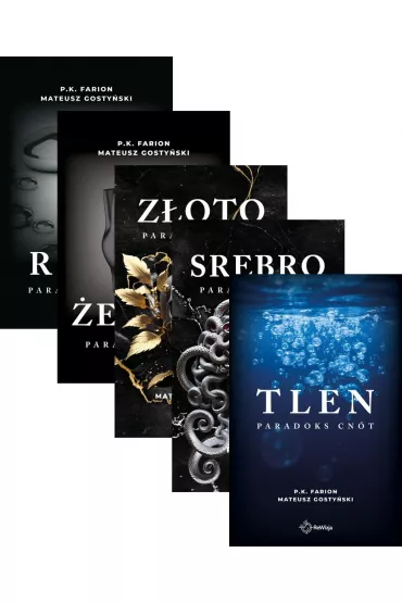 Pakiet Paradoks Cn�t. Tomy 1-5: Rt��, �elazo, Z�oto, Srebro, Tlen