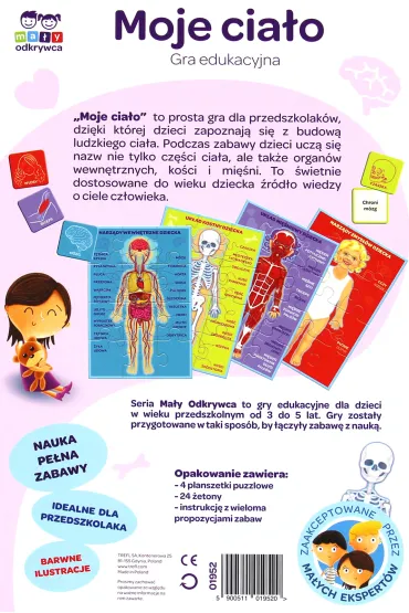 Moje cia�o. Ma�y Odkrywca Trefl - Monika  Rutkowska-Le�niewska
