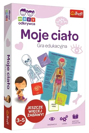 Moje cia�o. Ma�y Odkrywca Trefl - Monika  Rutkowska-Le�niewska