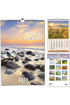 Kalendarz 2023 13 Plansz B3 - Polskie Pejzae