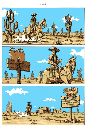 Komiksy paragrafowe Your Town. Twoje miasto