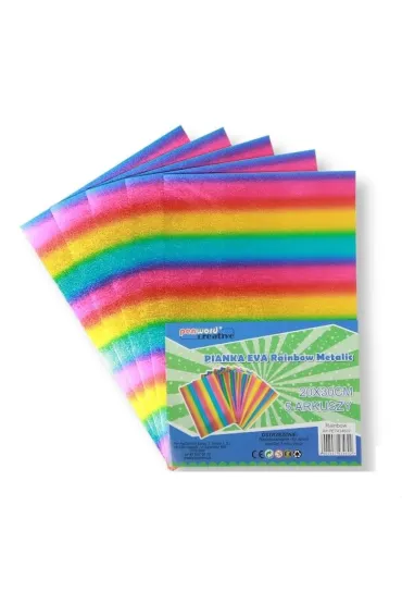 Penword Pianka rainbow metalic 20x30 cm