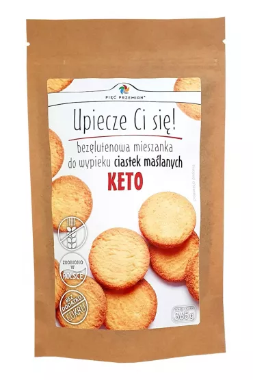 Pi�� Przemian Mieszanka do wypieku ciastek ma�lanych bezglutenowa (keto) 365 g