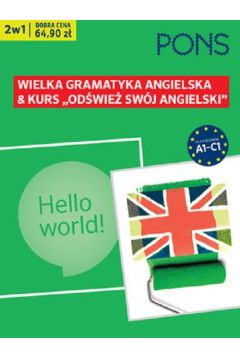 Pakiet: Angielski 2w1 Kurs + gramatyka PONS