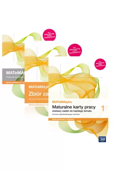 MATeMAtyka 1. Podr�cznik, zbi�r zada� i maturalne karty pracy dla liceum og�lnokszta�c�cego i technikum. Zakres podstawowy i rozszerzony. Szko�y ponadpodstawowe - Dorota Ponczek, Jerzy Janowicz, Karolina Wej, Lech Cha�ko, Marcin Weso�owski, Wojciech Babia�ski