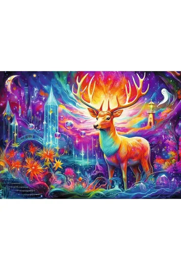 Puzzle 1000 el. DreamScapes: Mistyczny jele� Trefl