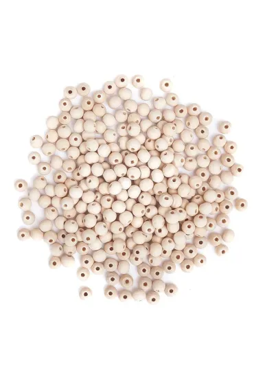 Dalprint Koraliki drewniane kulki 8mm