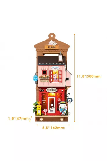 Sk�adany Drewniany Model Puzzle 3D - Domek na Wyspie Marze� Robotime