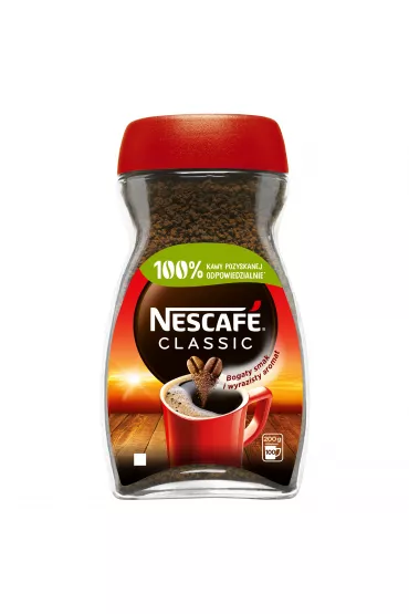 Nescafe Classic Kawa rozpuszczalna 200 g