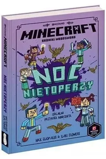 Minecraft. Noc nietoperzy. Kroniki Woodsword. Tom 2 - Nick  Eliopulos, Luke  Flowers