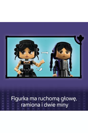 LEGO Wednesday Figurka Wednesday Addams 76780