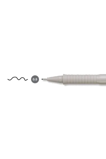 Faber-Castell Cienkopis Ecco Pigment czarny 0.5mm