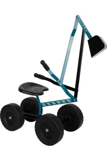Koparka na k�kach niebieska small foot