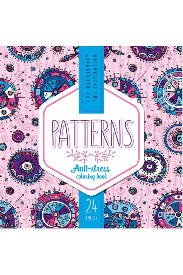 Kolorowanka antystresowa 200x200 12 Patterns