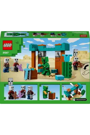 LEGO Minecraft Pustynny patrol z�osadnik�w 21267