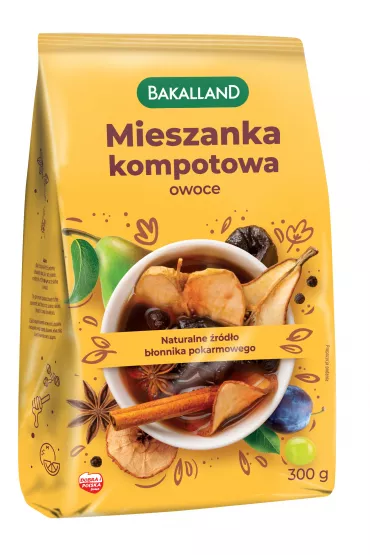 Bakalland Mieszanka kompotowa 300 g