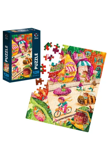 Puzzle 120 el. De.tail. Miasto owoc�w Roter Kafer