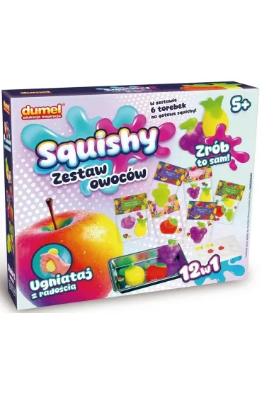 Squishy zestaw owoc�w Dumel