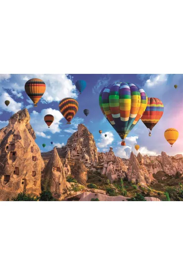Puzzle 1000 el. HQ Balloons in Cappadocia Clementoni