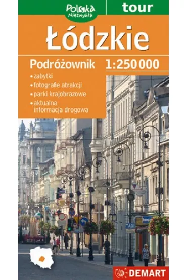 ��dzkie 1:25 000 mapa drogowa Podr�ownik Demart