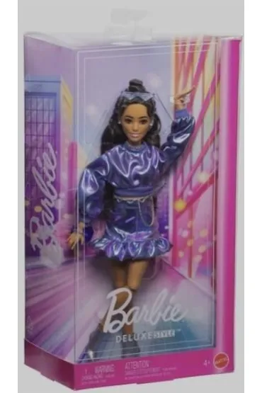 Barbie Deluxe Style Lalka Niebieski komplet Mattel