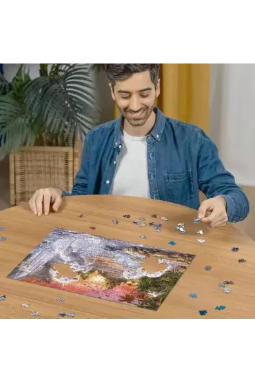 Puzzle 500 el. �wiec�ce w ciemno�ci - Jednoro�ce nad rzek� Ravensburger