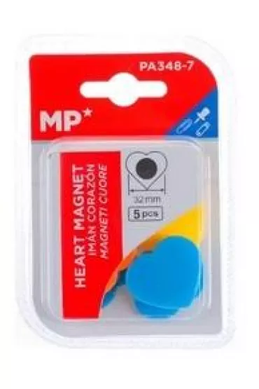 Mp Main Paper Magnesy serduszka kolorowe