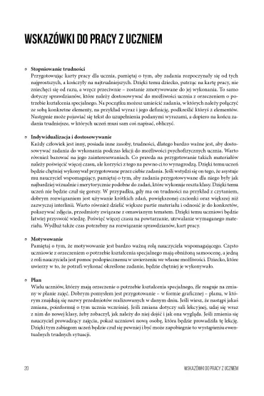 Pomocnik nauczyciela wspomagaj�cego. Dokumentacja, wskaz�wki, karty pracy - Ma�gorzata Leduchowska