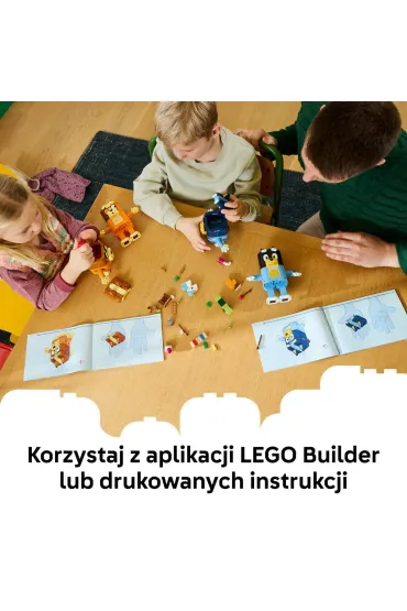 LEGO Bluey Rodzina Blue z klock�w 11217