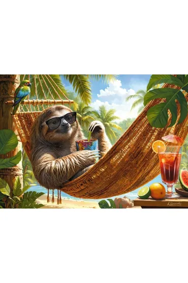 Puzzle 500 el. No Hurry No Worries CherryPazzi