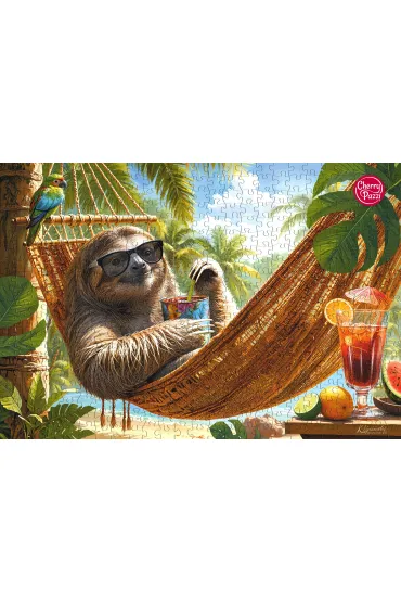 Puzzle 500 el. No Hurry No Worries CherryPazzi