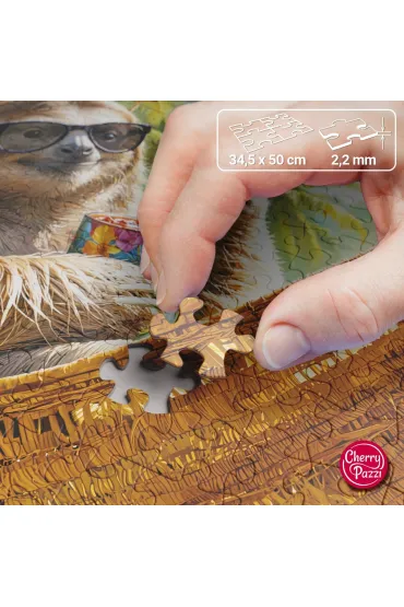 Puzzle 500 el. No Hurry No Worries CherryPazzi