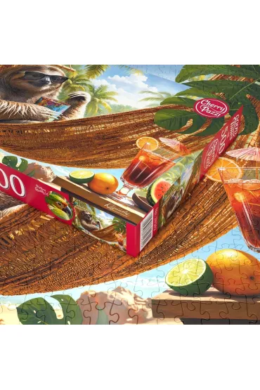 Puzzle 500 el. No Hurry No Worries CherryPazzi
