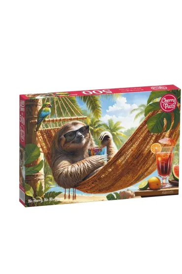 Puzzle 500 el. No Hurry No Worries CherryPazzi