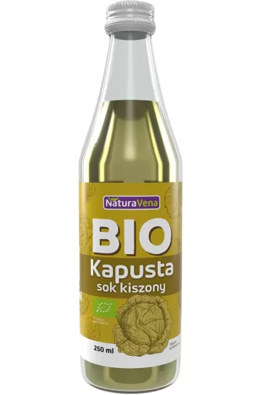 NaturaVena Sok z kapusty kiszonej 250 ml Bio