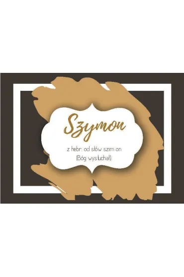 Szaron Magnes Imiona - Szymon